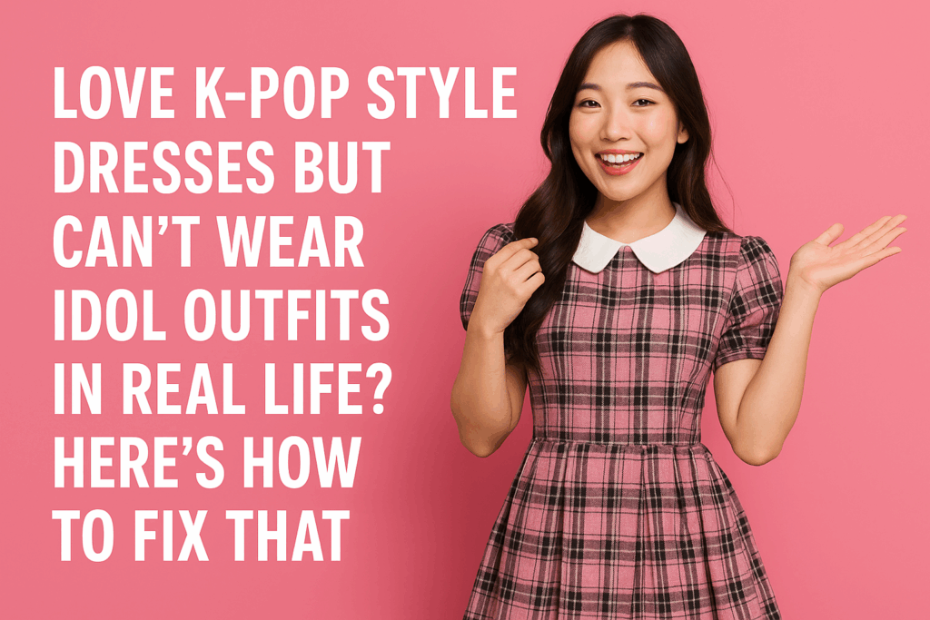 Love K-pop Style Dresses but Can’t Wear Idol Outfits in Real Life? Here’s How to Fix That 💡
