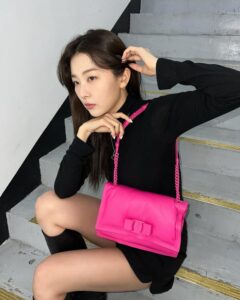 Seulgi's Black Leather Ensemble