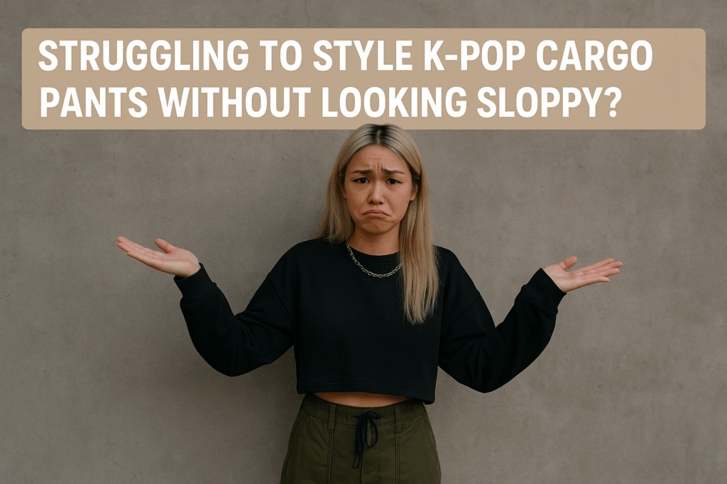 Struggling to Style K-pop Cargo Pants Without Looking Sloppy? Here’s How to Make Them Look Chic