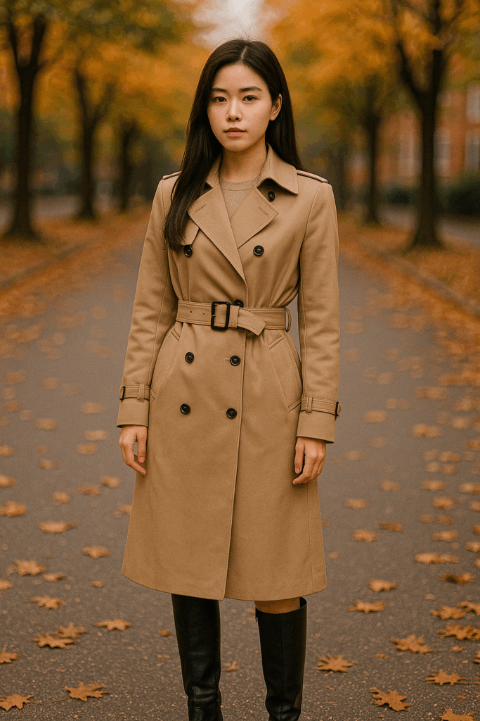 Chungha fall shoot in earth tones