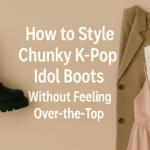 K-Pop Idol Boots Too Bold for You? Here’s How to Style Chunky Boots Without Feeling Over-the-Top