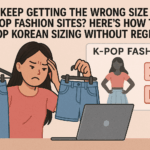 You Keep Getting the Wrong Size from K-pop Fashion Sites? Here’s How to Shop Korean Sizing Without Regret