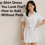 K-pop Shirt Dress Makes You Look Flat? Here’s How to Add Shape Without Pads