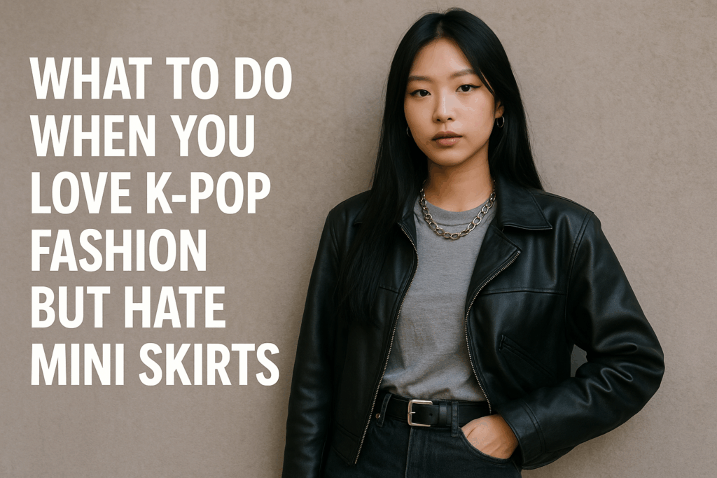 💔 What to Do When You Love K-pop Fashion but Hate Mini Skirts (Yes, You’re Still Allowed In!) 💖