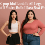 The K-pop Idol Look Is All Legs — But What If You’re Built Like a Real Woman? 💔