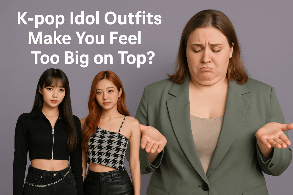 K-pop Idol Outfits Make You Feel Too Big on Top? Try These Shape-Balancing Fixes