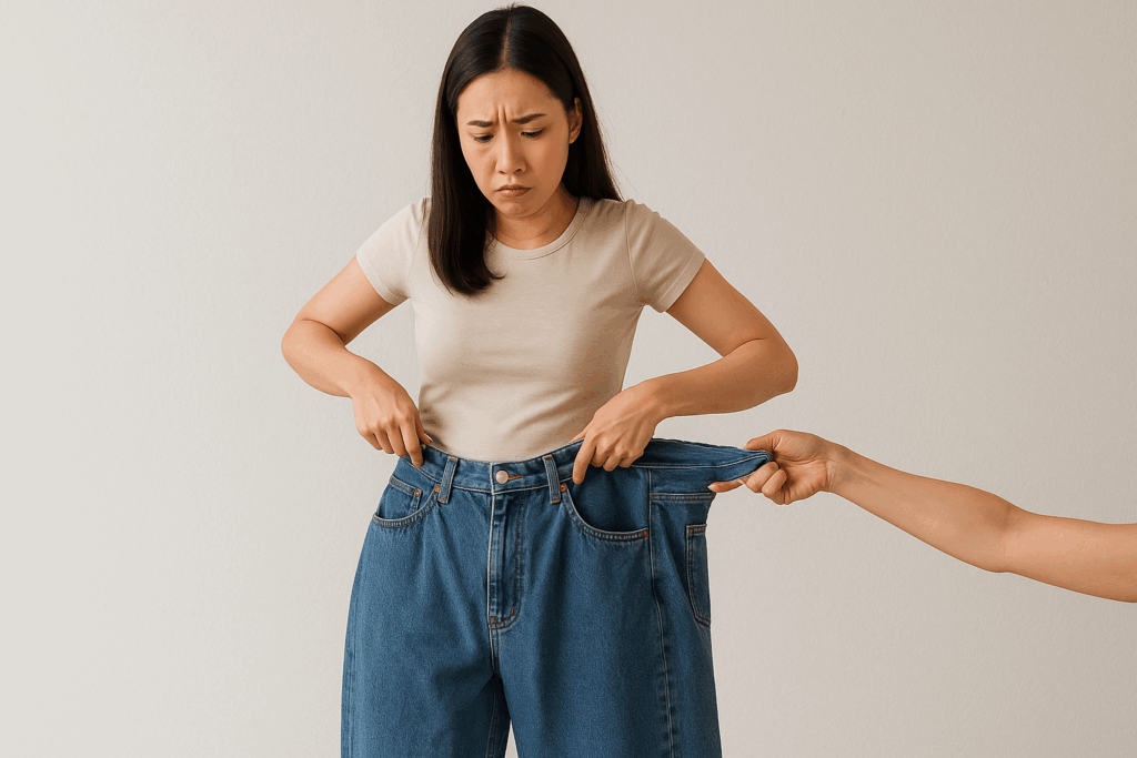 When K-pop Pants Drown Your Shape: How to Reshape Them Without a Tailor 💡