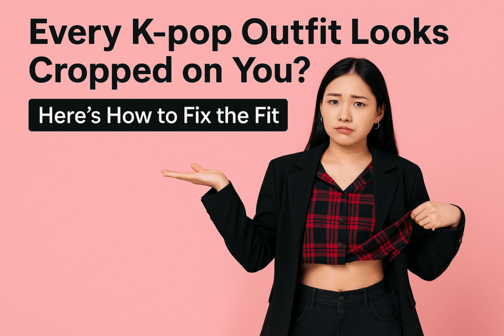 Every K-pop Outfit Looks Cropped on You? Here’s How to Fix the Fit