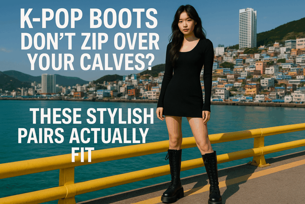 K-pop Boots Don’t Zip Over Your Calves? These Stylish Pairs Actually Fit