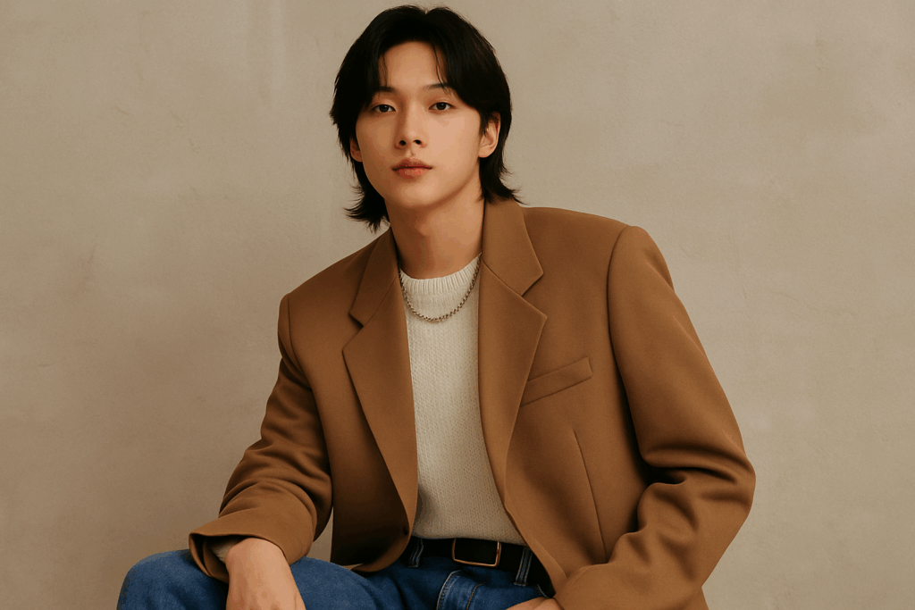You’re Not Built Like a Trainee — So How Do You Wear K Style Without Looking Like You’re Trying Too Hard?