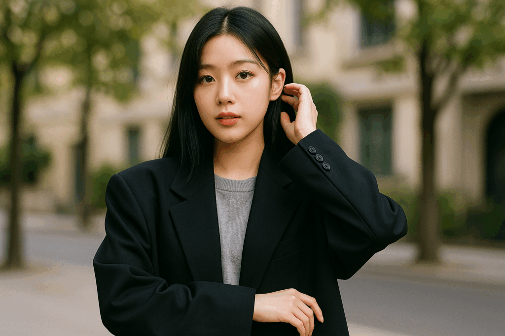 Bought That K-pop Style Blazer? Here’s How to Stop It From Swallowing Your Frame 🧥