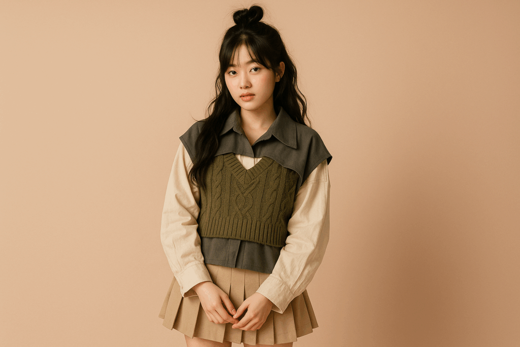 🌸 K-Pop Outfits That Hide Your Shape? Bring Back Definition With These Clever Layering Tricks 🌸