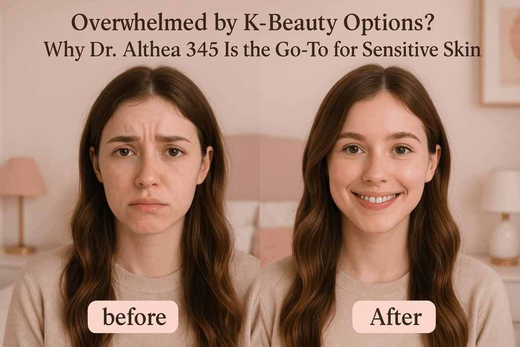 Overwhelmed by K-Beauty Options? Why Dr. Althea 345 Is the Go-To for Sensitive Skin