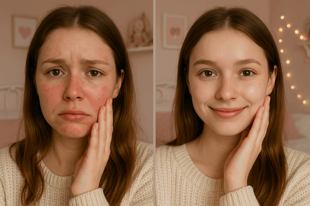 Skin Red and Irritated From New Products? Dr. Althea 345 Calms It Without the Sting