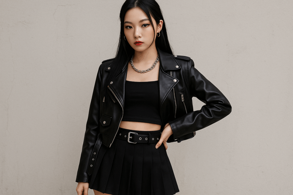 How to Wear Black Like a K-Pop Idol Without Looking Basic