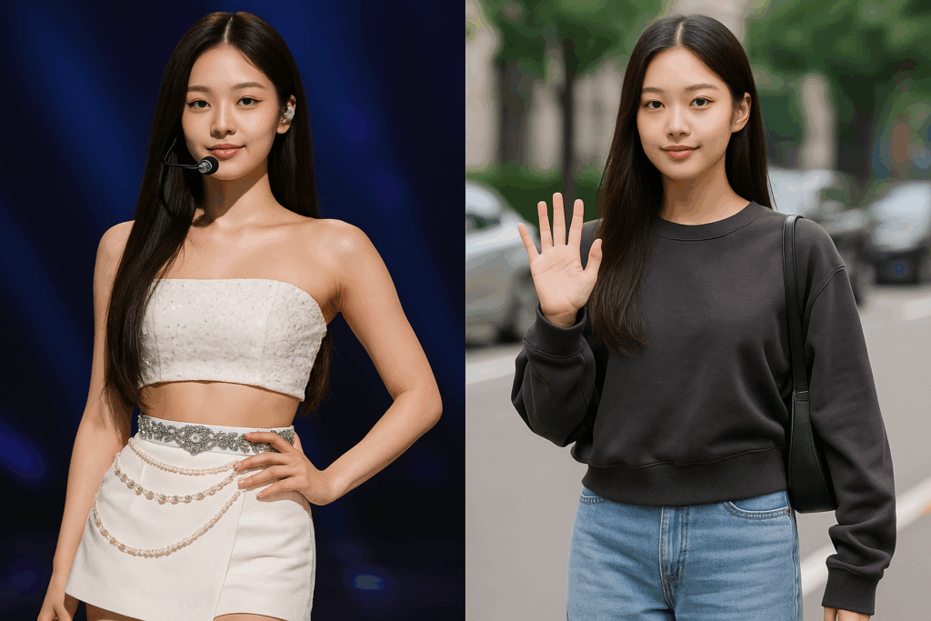 How Kpop Idols Switch Up Their Outfits Off-Camera