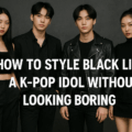 How to Style Black Like a K-Pop Idol Without Looking Boring