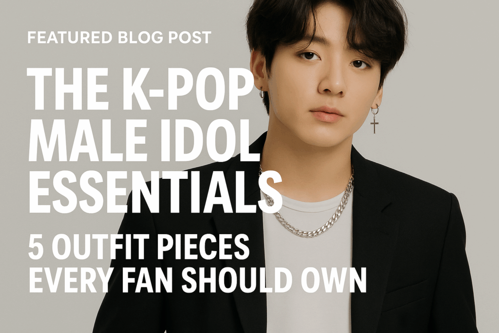 The K-Pop Male Idol Essentials: 5 Outfit Pieces Every Fan Should Own