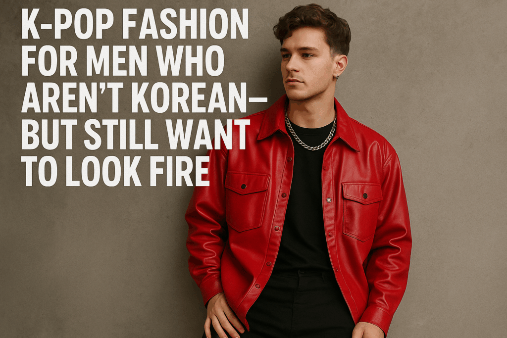 K-Pop Fashion for Men Who Aren’t Korean—But Still Want to Look Fire