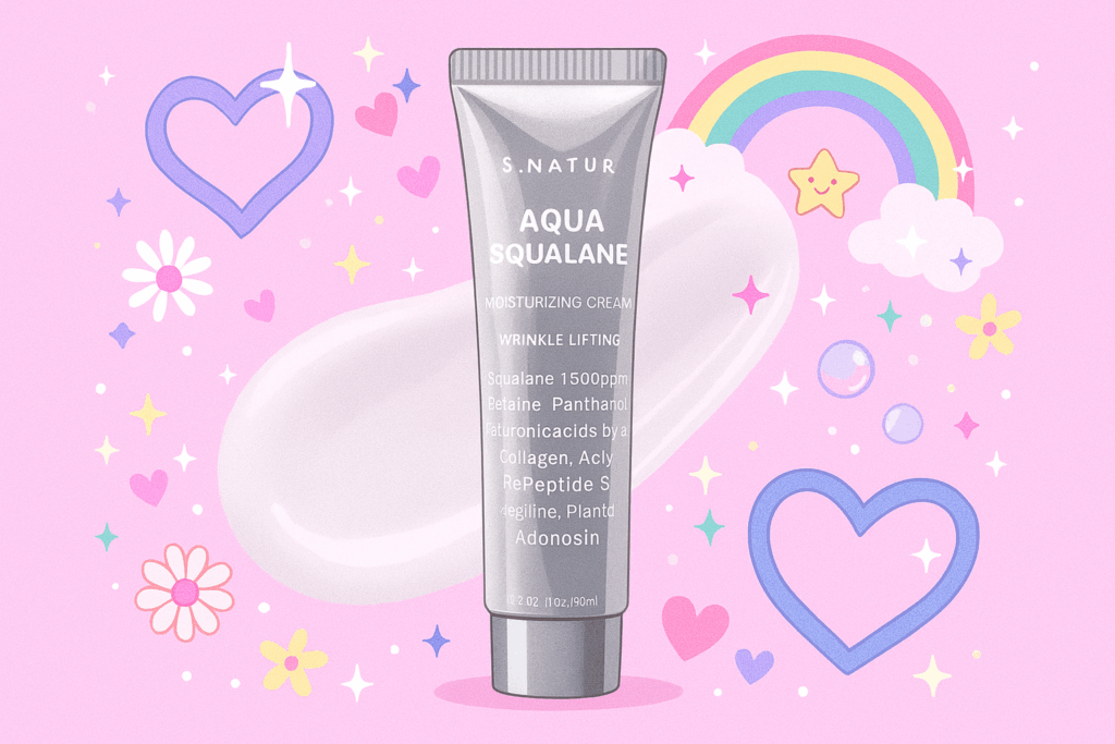 Why Sensitive Skin Girls Love S. Nature AQUA SQUALANE MOISTURIZING CREAM
